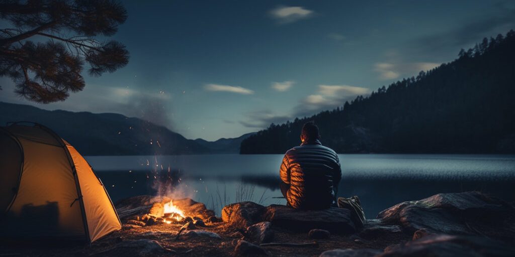 Tent Camping Under the Stars